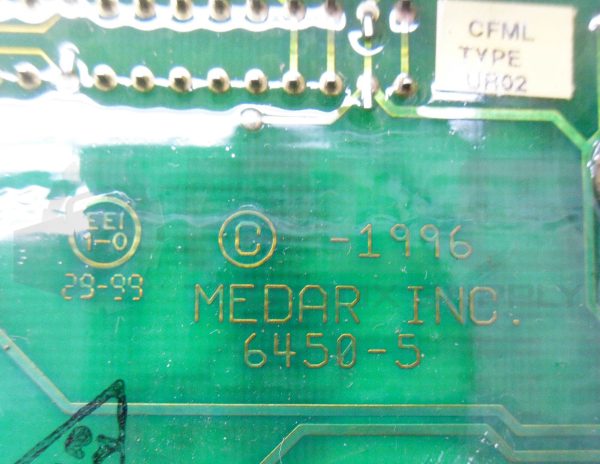 MEDAR 6450-5 CIRCUIT BOARD - Image 6