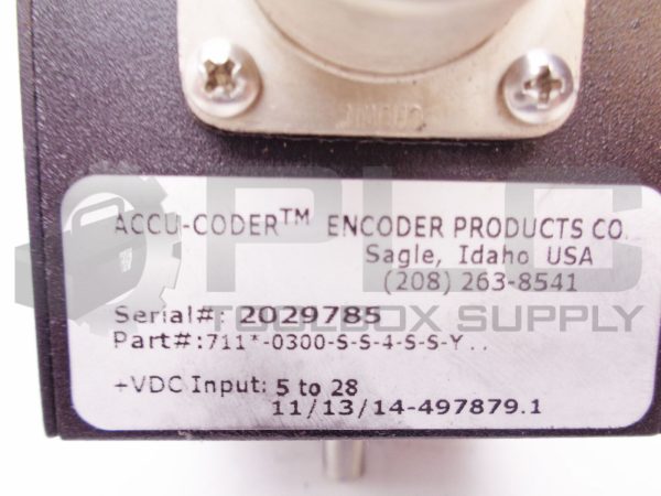 NEW ACCU-CODER ENCODER PRODUCTS 711*-0300-S-S-4-S-S-Y TAP SWITCH - Image 4