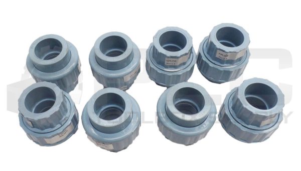 NEW BAG OF 8 DURAPIPE JSC-AIR205-307 3/4" ABS UNION SOCKET - Image 3