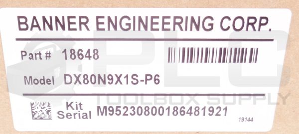 NEW BANNER DX80N9X1S-P6 SURE CROSS PERFORMANCE NODE 18648 - Image 7