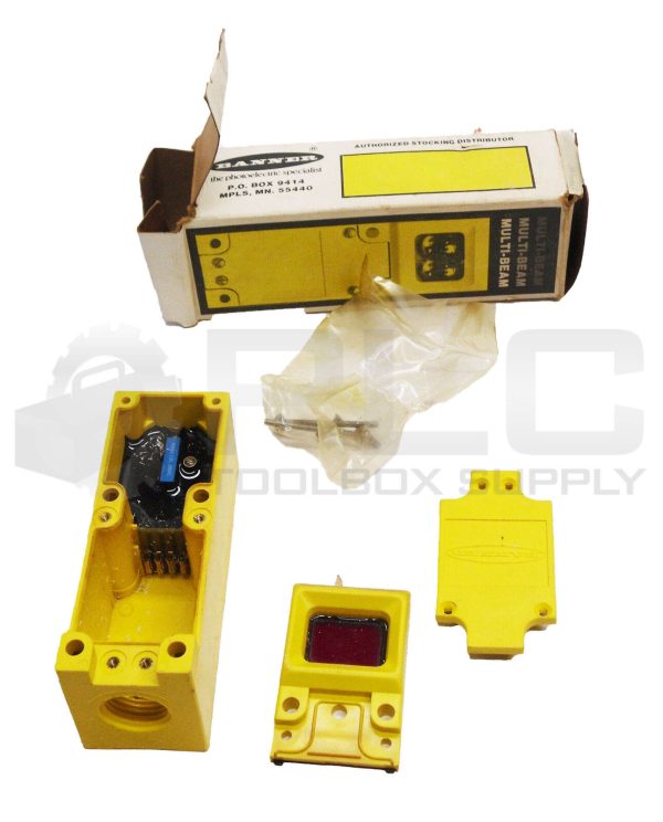 NEW BANNER RD1 MULTI BEAM SCANNER BLOCK 17629 SBRD1 ***READ***