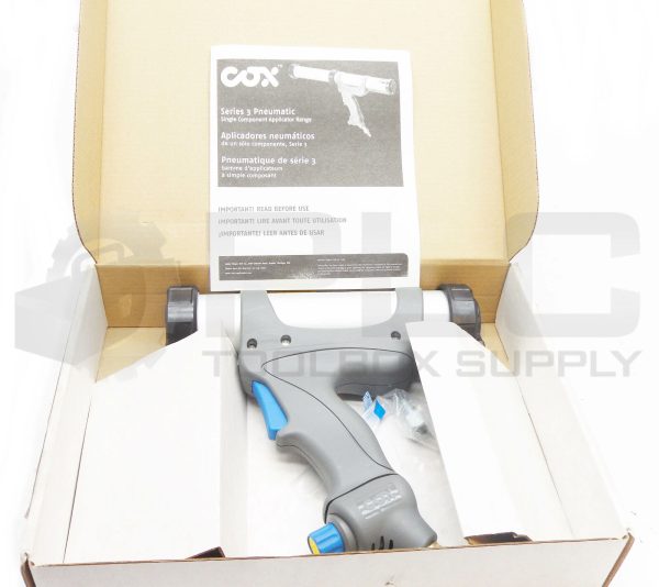 NEW COX 63001 PNEUMATIC CAULK GUN DP1 159336