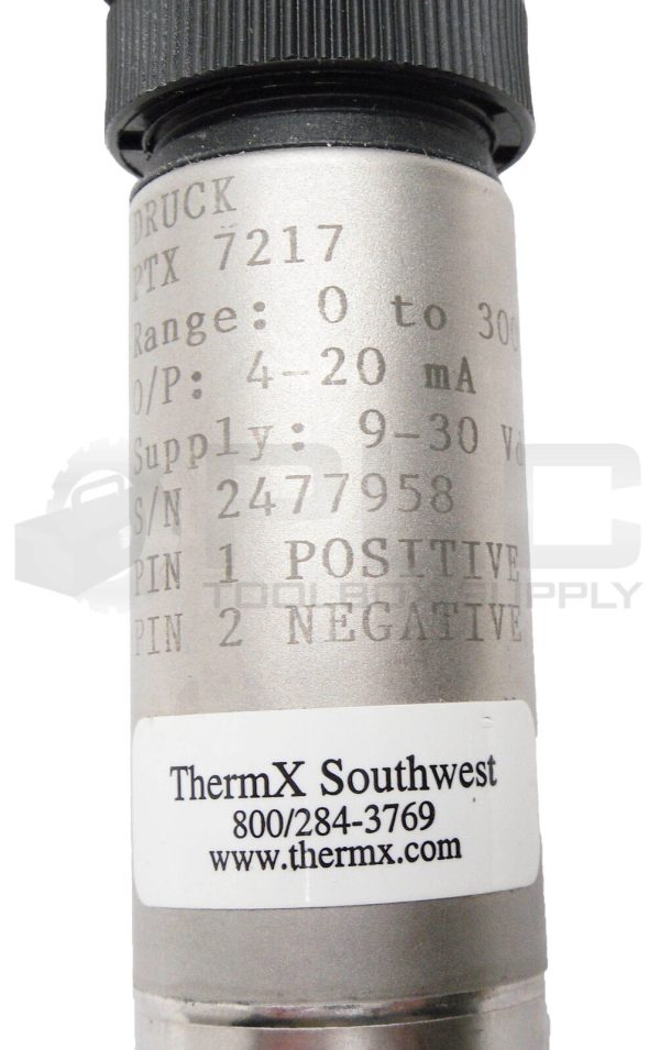 NEW DRUCK PTX 7217 PRESSURE TRANSMITTER 0-300PSIG 9-30VDC - Image 7