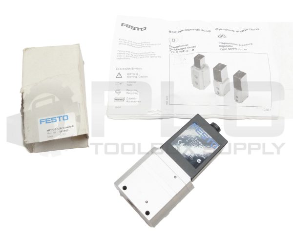 NEW FESTO MPPE-3-1/8-10-420-B PROPORTIONAL PRESSURE REGULATOR *READ*