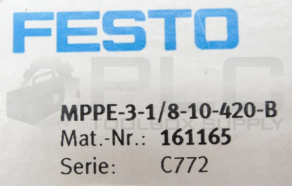 NEW FESTO MPPE-3-1/8-10-420-B PROPORTIONAL PRESSURE REGULATOR *READ* - Image 9