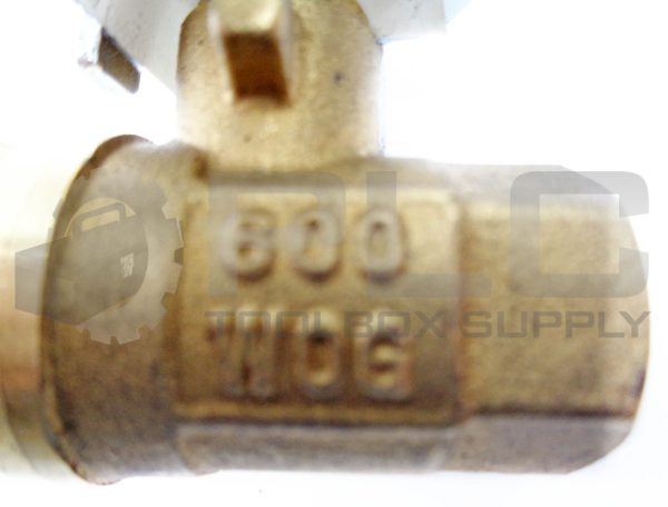 NEW JUPITER PNEUMATICS 600WOG 3/8" FXF BRASS BALL VALVE - Image 4