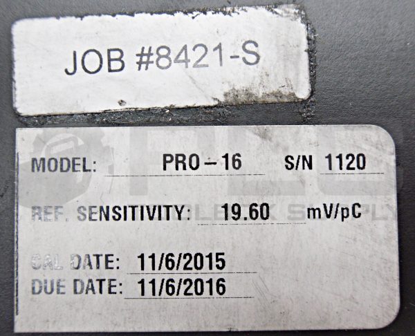 NEW PROMESS PRO-16 CELL MODULE REF. SENSITIVITY 19.60 mV/pC - Image 5
