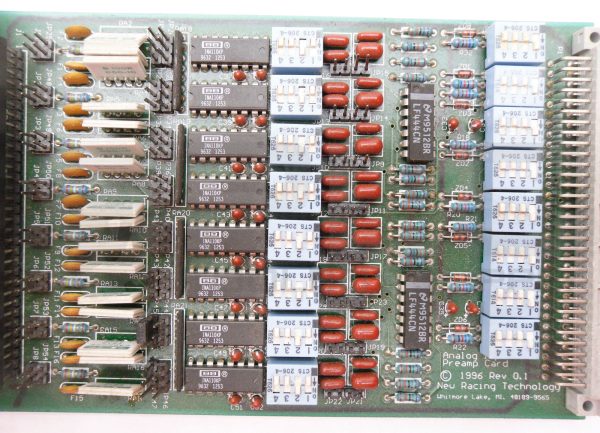 NEW RACING TECHNOLOGY 1996 REV0.1 ANALOG INPUT PREAMP CARD - Image 7