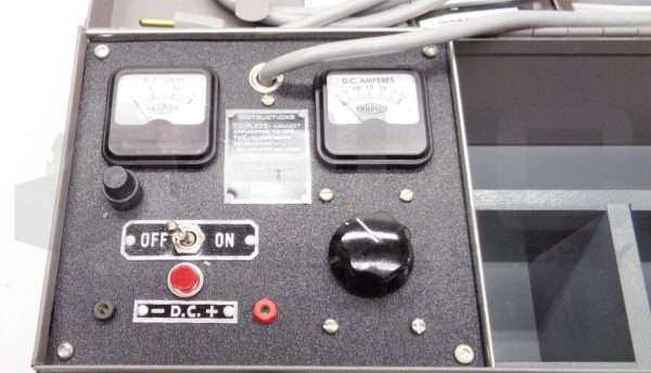 NEW RAPID ELECTROPLATING PROCESS 106E-8340 RAPID PORTABLE PLATTER - Image 6