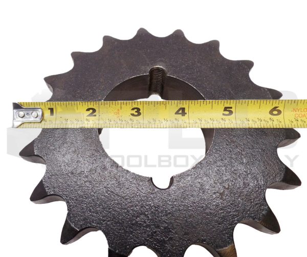 NEW RELIANCE ELECTRIC 100601 TAPER LOCK SPROCKET TLB818 2-3/4"ID 6-1/2&quot - Image 6