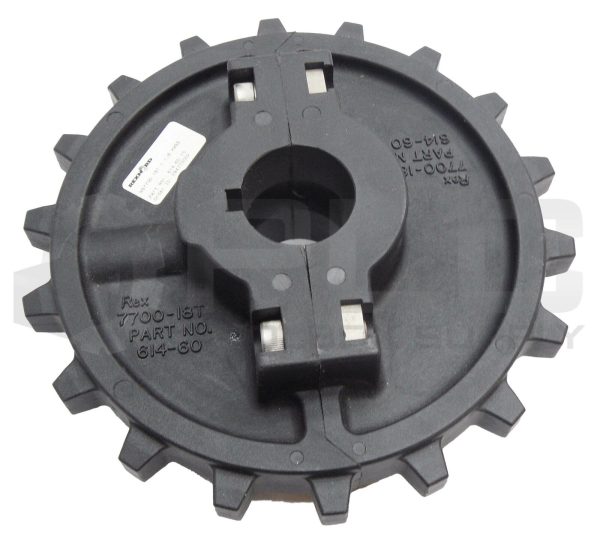 NEW REXNORD 614-60-15 SPROCKET 18 TEETH 1-1/8" 614-60