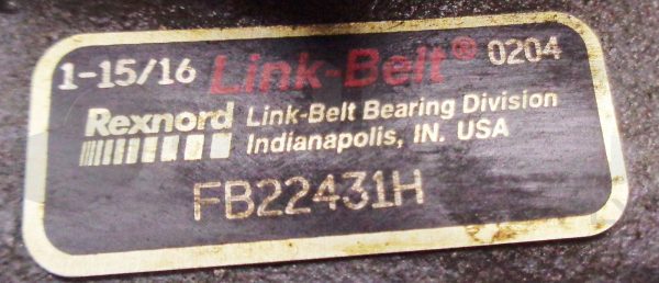 NEW REXNORD FB22431H 1-15/16" SPHERICAL ROLLER BEARING FLANGE UNIT - Image 6
