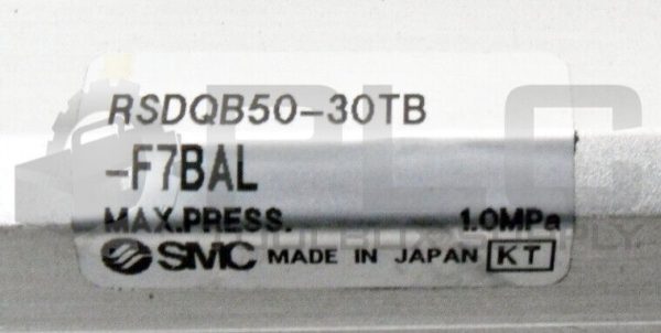 NEW SMC RSDQB50-30TB-F7BAL PNEUMATIC STOPPER CYLINDER 50MM RSQ SGL-ACT AUTO-SW - Image 4