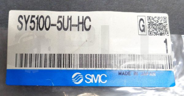 NEW SMC SY5100-5U1-HC SOLENOID VALVE - Image 6