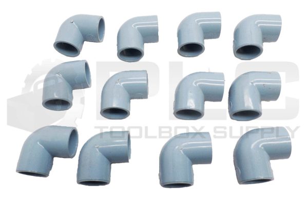 LOT OF 12 NEW DURAPIPE 25DN20 90DEG ELBOW FITTING 1"