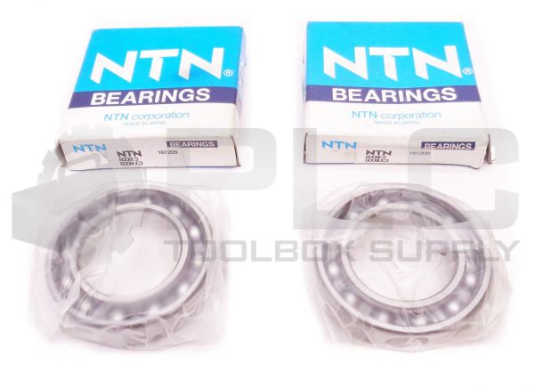LOT OF 2 NEW NTN 6008C3 BEARINGS 6008UC3