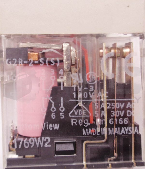 LOT OF 2 NEW OMRON G2R2SAC120S POWER PCB RELAYS - Image 9