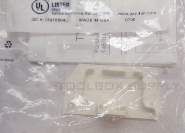 LOT OF 6 NEW PANDUIT T45ECIW T45 END CAPS - Image 3
