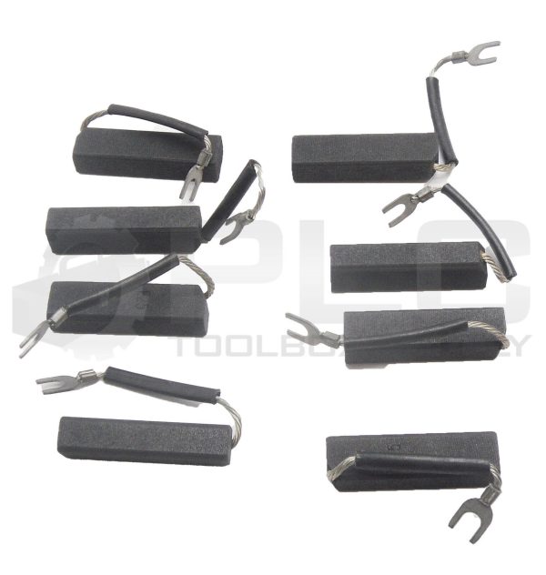 LOT OF 8 NEW E25 CARBON BRUSHES