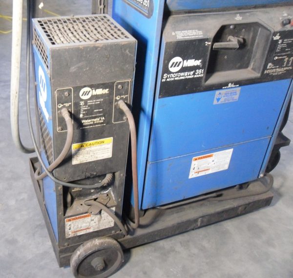 MILLER SYNCROWAVE 351 903219 CC AC/DC WELDING POWER SOURCE W/ 1A COOLING SYSTEM - Image 5