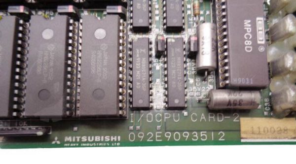 MITSUBISHI 092E9093512 I/OCPU CARD-2 CIRCUIT BOARD - Image 6