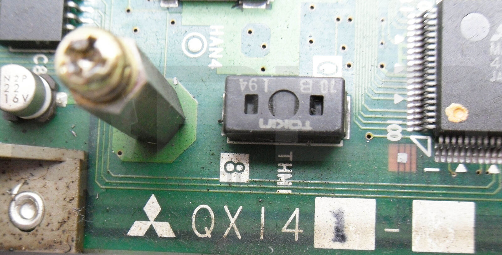専用 cpu分 MITSUBISHI QX141 CPU CIRCUIT BOARD QX141C- QX141-1