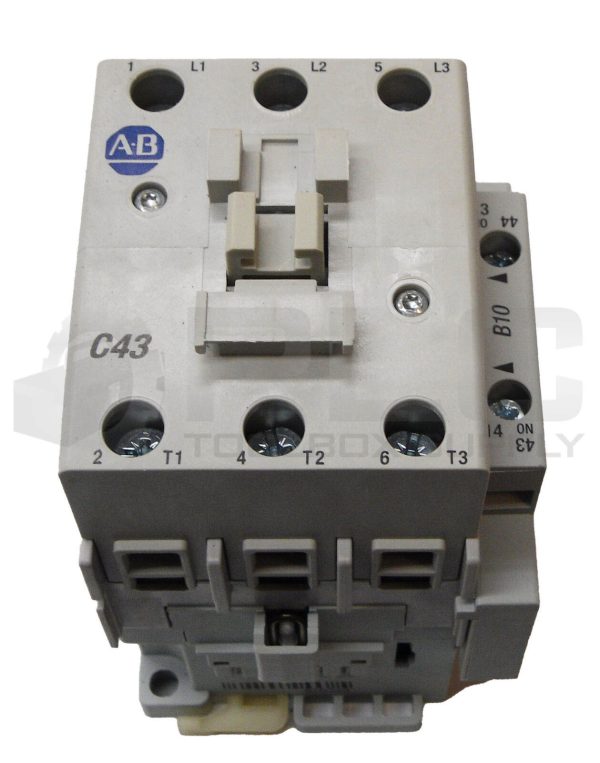 NEW ALLEN BRADLEY 100-C43D10 /A CONTACTOR 1N.O. AUX, 110V50/120V60Hz 100-C43*00 - Image 3