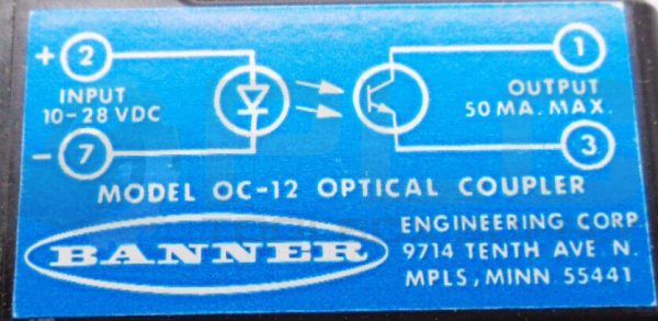 NEW BANNER OC-12 OPTICAL COUPLER 16373 - Image 5
