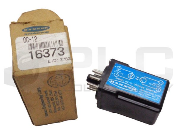 NEW BANNER OC-12 OPTICAL COUPLER 16373