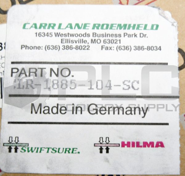 NEW CARR LANE ROEMHELD CLR-1885-104-SC HYDRAULIC SWING CLAMP CLR1885104SC - Image 4