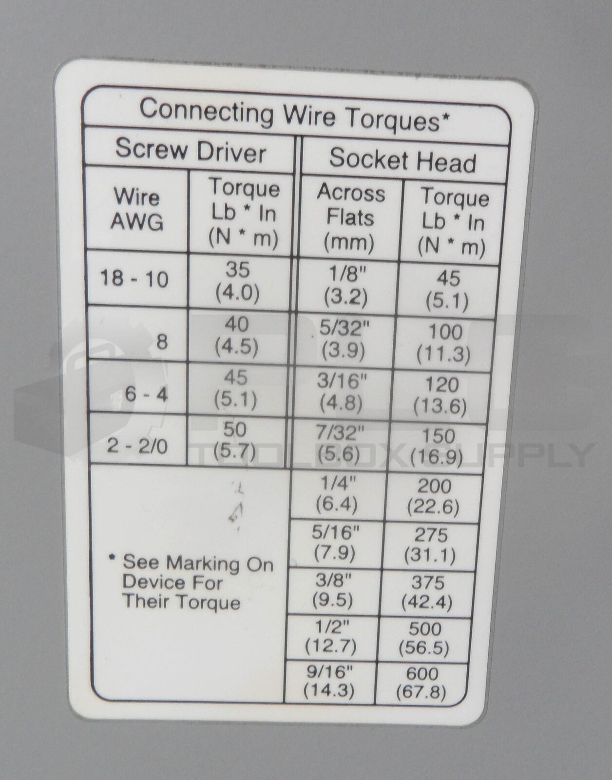 NEW ELECTRIAL POWER PRODUCTS TYPE 3R TERMINATION BOX 4L47 E138879 *READ* - Image 7