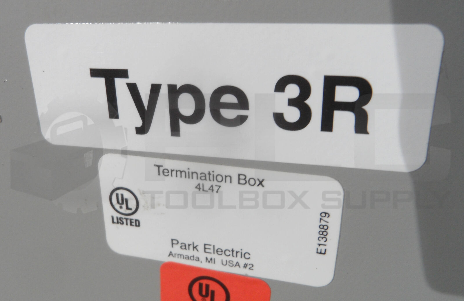 NEW ELECTRIAL POWER PRODUCTS TYPE 3R TERMINATION BOX 4L47 E138879 *READ* - Image 9