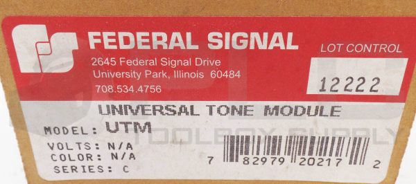 NEW FEDERAL SIGNAL UTM /C UNIVERSAL TONE MODULE - Image 6