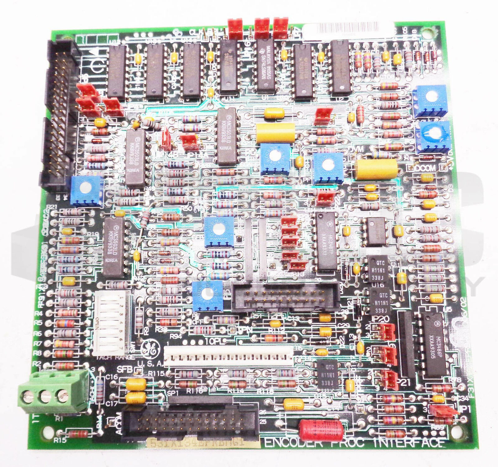 NEW GENERAL ELECTRIC 531X134EPRBMG1 ENCODER PROCESSOR INTERFACE CARD ...