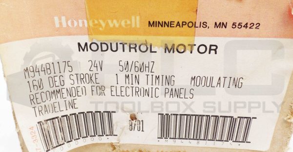 NEW HONEYWELL M944B1175 MODUTROL MOTOR 24V 50/60HZ *READ* - Image 7