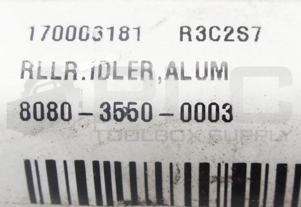 NEW ITW 8080-3550-0003 ALUMINUM IDLER ROLLER - Image 6