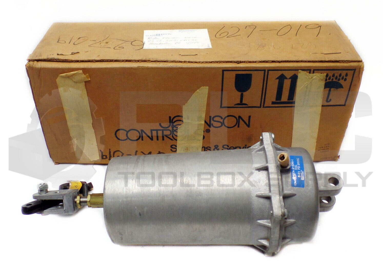 Johnson Controls D-4073-4 Pneumatic Piston Damper Actuator 8-13 PSI 3 Stroke 6