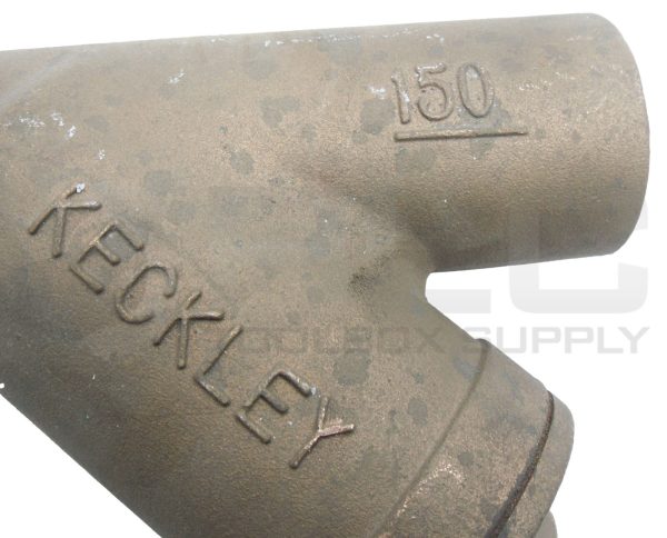 NEW KECKLEY 150 2" Y STRAINER BRONZE 150LBS - Image 5