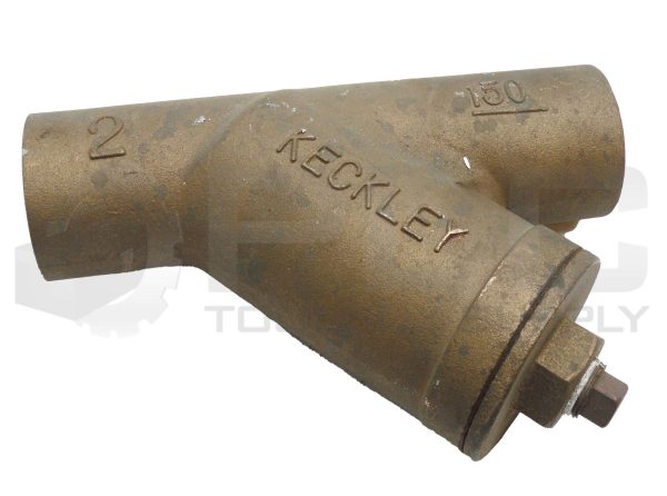 NEW KECKLEY 150 2" Y STRAINER BRONZE 150LBS