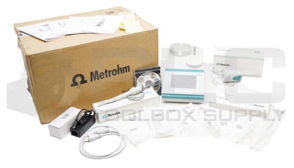 NEW METROHM 916 TI-TOUCH TITRATOR W/ 800 DOSINO & 802 STIRRER *READ*