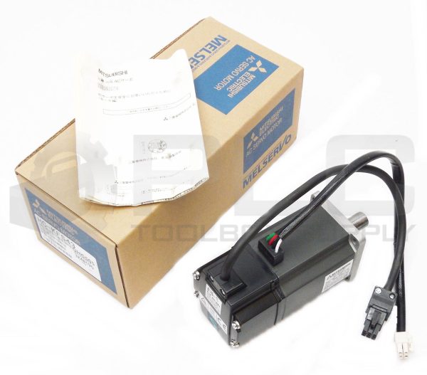 NEW MITSUBISHI HC-KFS43 AC SERVO MOTOR 3AC 129V 2.3A         *UPS RED AVAILABLE*