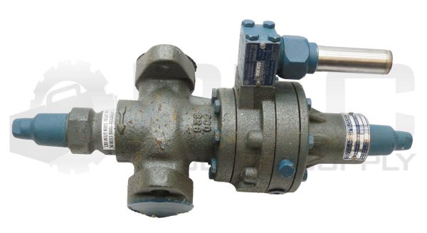 NEW PARKER A4A0S REFRIGERATION PRESSURE REGULATOR W/ 205209 120V COIL *READ* - Image 7