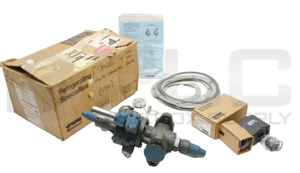 NEW PARKER A4A0S REFRIGERATION PRESSURE REGULATOR W/ 205209 120V COIL *READ*