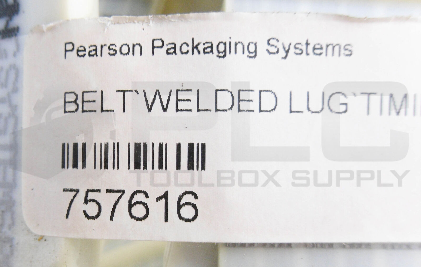 NEW PEARSON PACKAGING 757616 WELDING LUG TIMING BELT - PLC Toolbox Supply