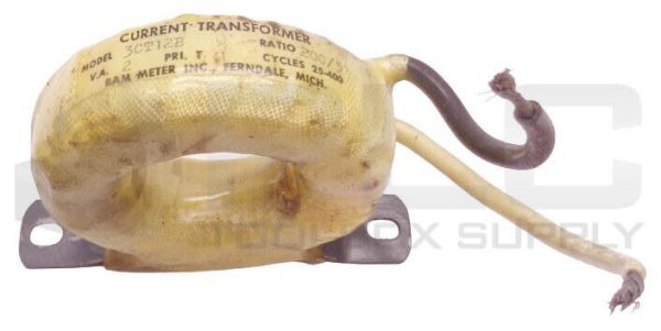 NEW RAM METER INC. 3CT12B CURRENT TRANSFORMER, 200/5 RATIO, 25-400 CYCLES - Image 4