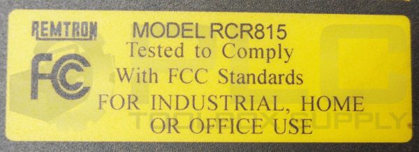 NEW REMTRON RCR815 CRANE CONTROLLER RECEIVER STEWART 25R15-4 - Image 8
