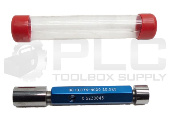 NEW R.L SCHMIDT X 5236643 THREAD PLUG GAGE GO PD 19.975 NOGO PD 20.025