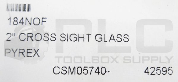 NEW SEALED 184NOF 2" SIGHT GLASS - Image 4