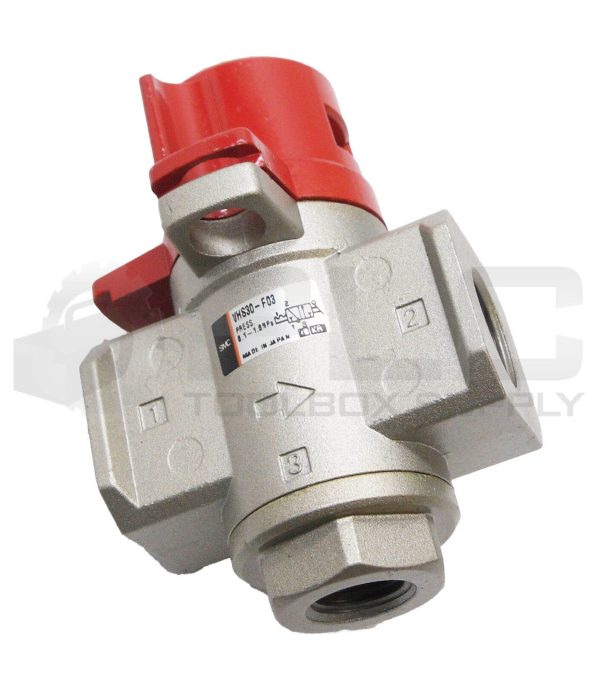 NEW SMC VHS30-F03 PNEUMATIC LOCKOUT VALVE 0.1-1.0MPA