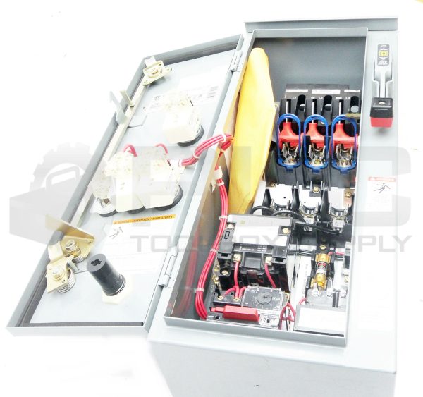 NEW SQUARE D 8538SBA43V81CFF4G26H /D BREAKER COMB MOTOR CONTROLLER W/ DISCONNECT - Image 5